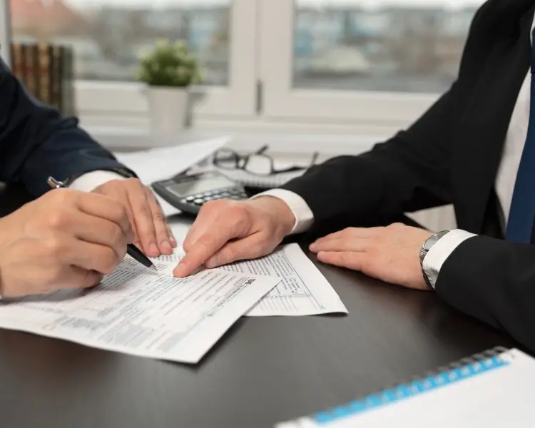 accountant working on advanced tax planning & strategy with Frisco TX business owner