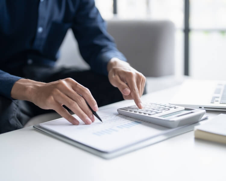 business man working on Business Tax Strategy in Frisco TX