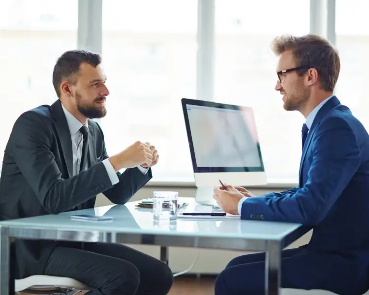 accountant working with a high net worth client on advanced tax planning